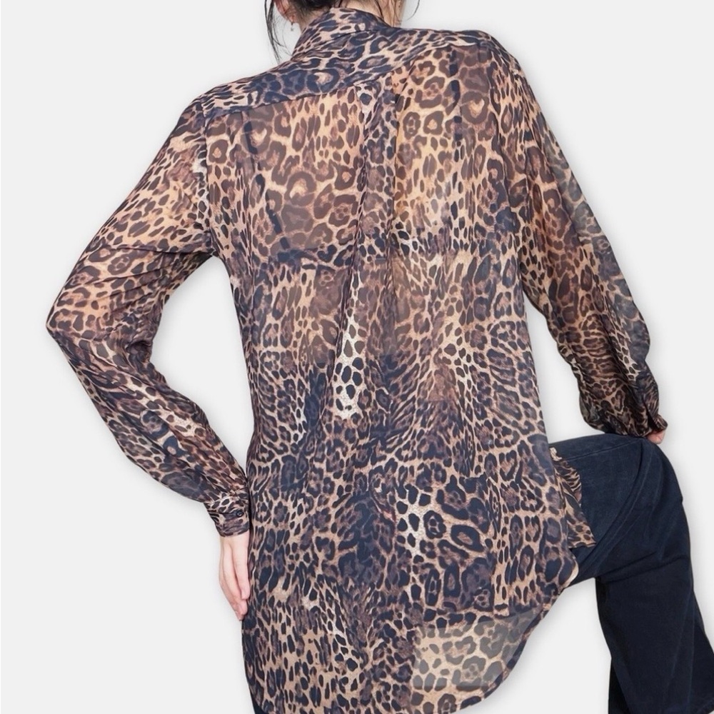 Witchery Leopard-Print Blouse - Picture 3 of 6